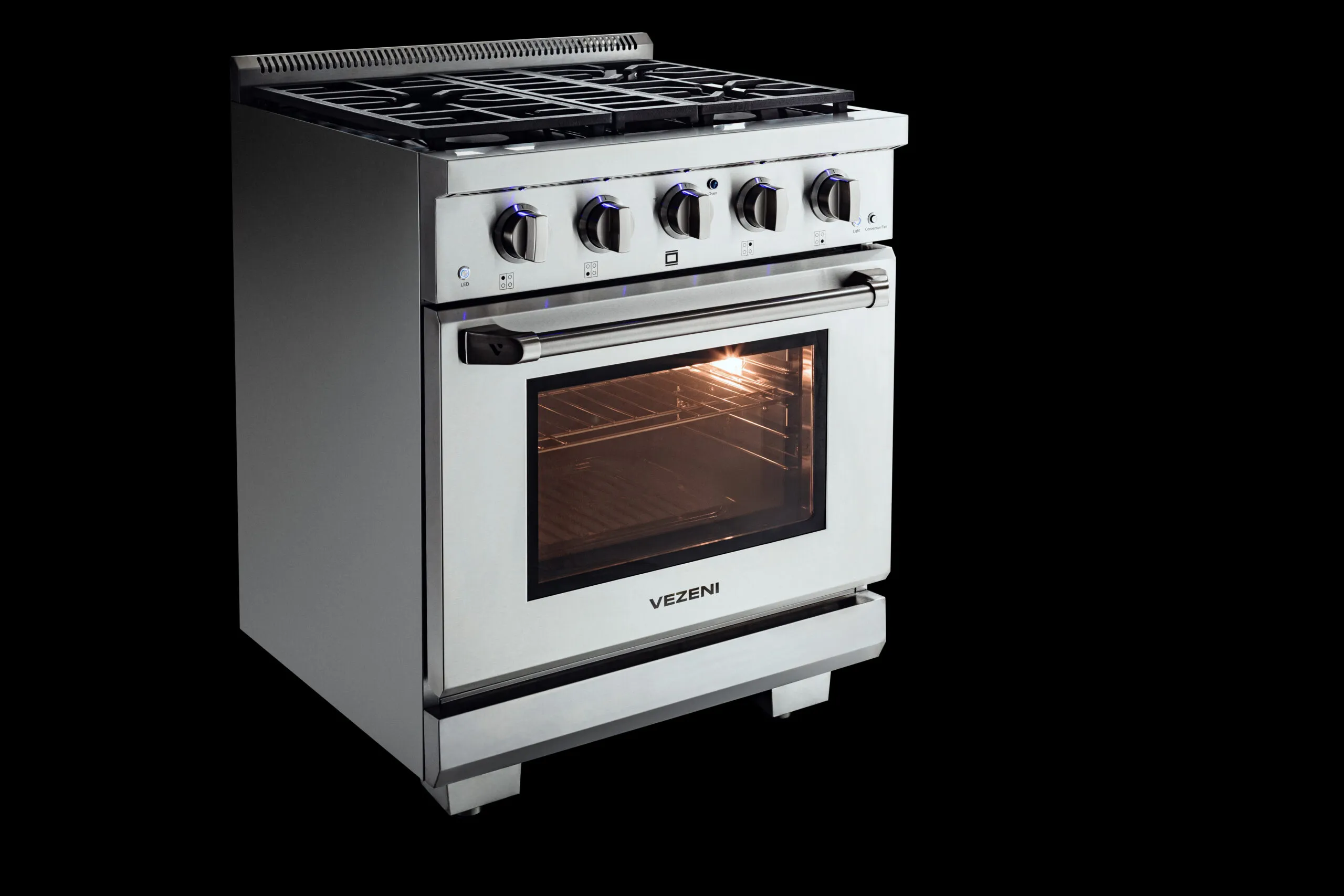 Randolph 30″ Gas Range | Professional Power & Precision