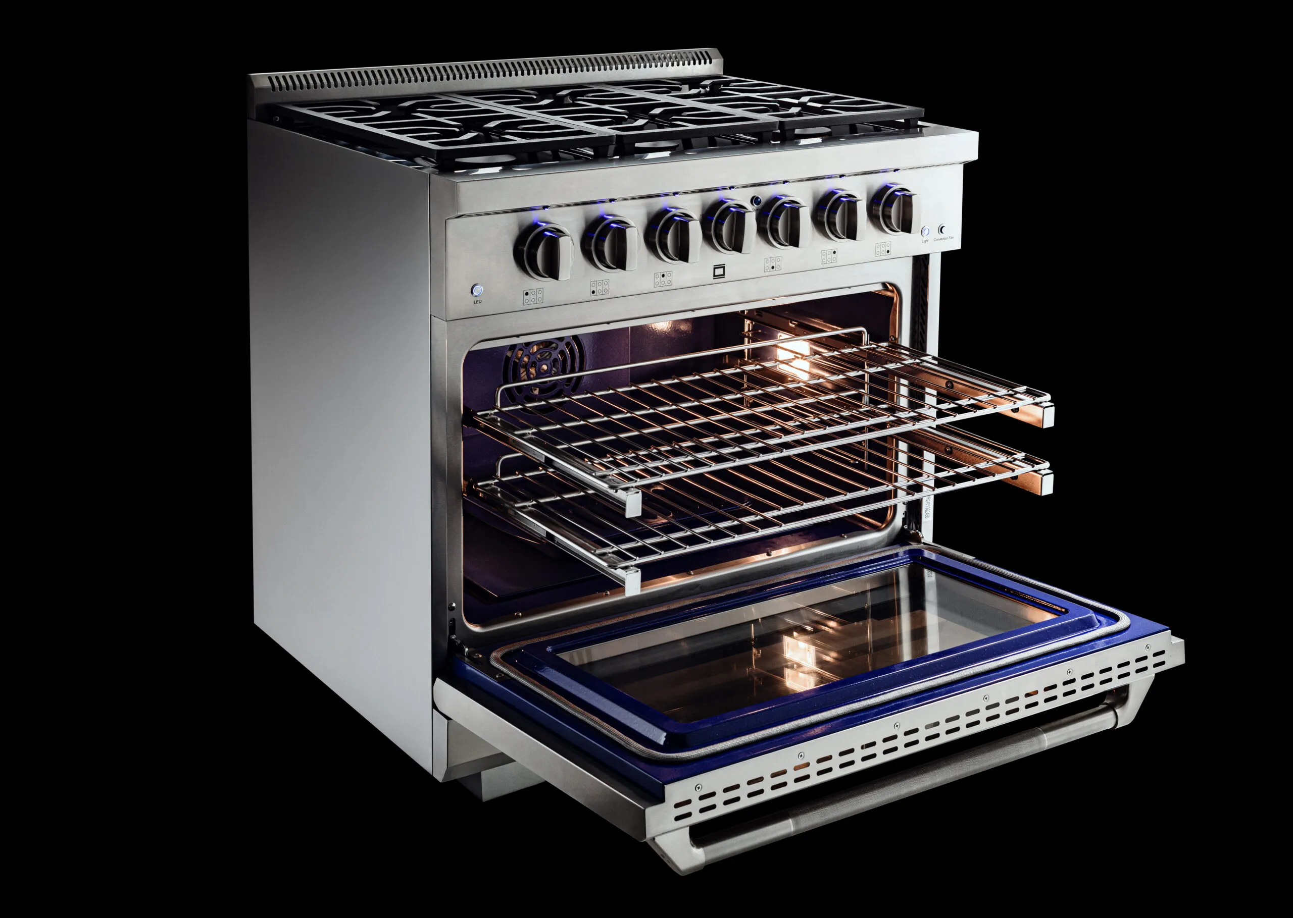Randolph 36″ Gas Range | VEZENI Refined Power & Precision