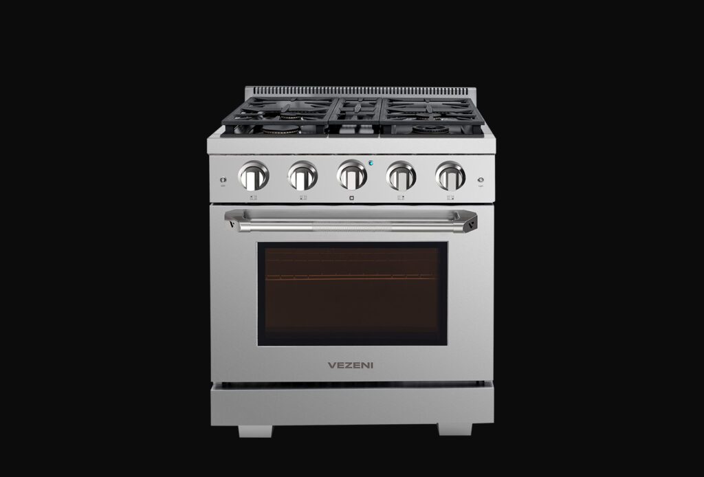 RANDOLPH 30" Gas Professional Range VEZENI