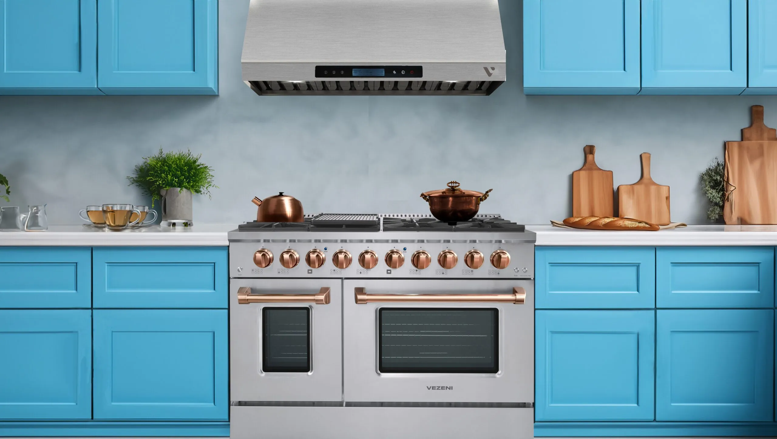 _Beeeni_ Reminiscia 36″ Gas Range | Precision & Style by VEZENI