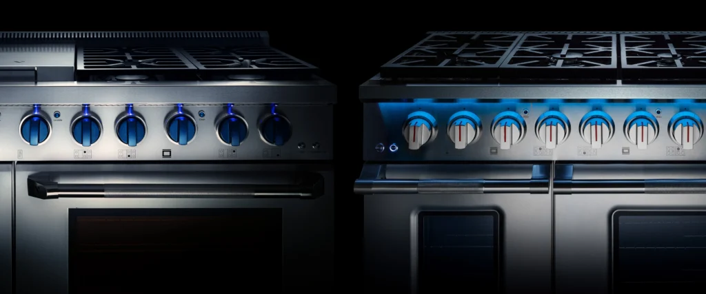 Luxury Gas & Dual‑Fuel Ranges | 30‑48″ Professional | VEZENI