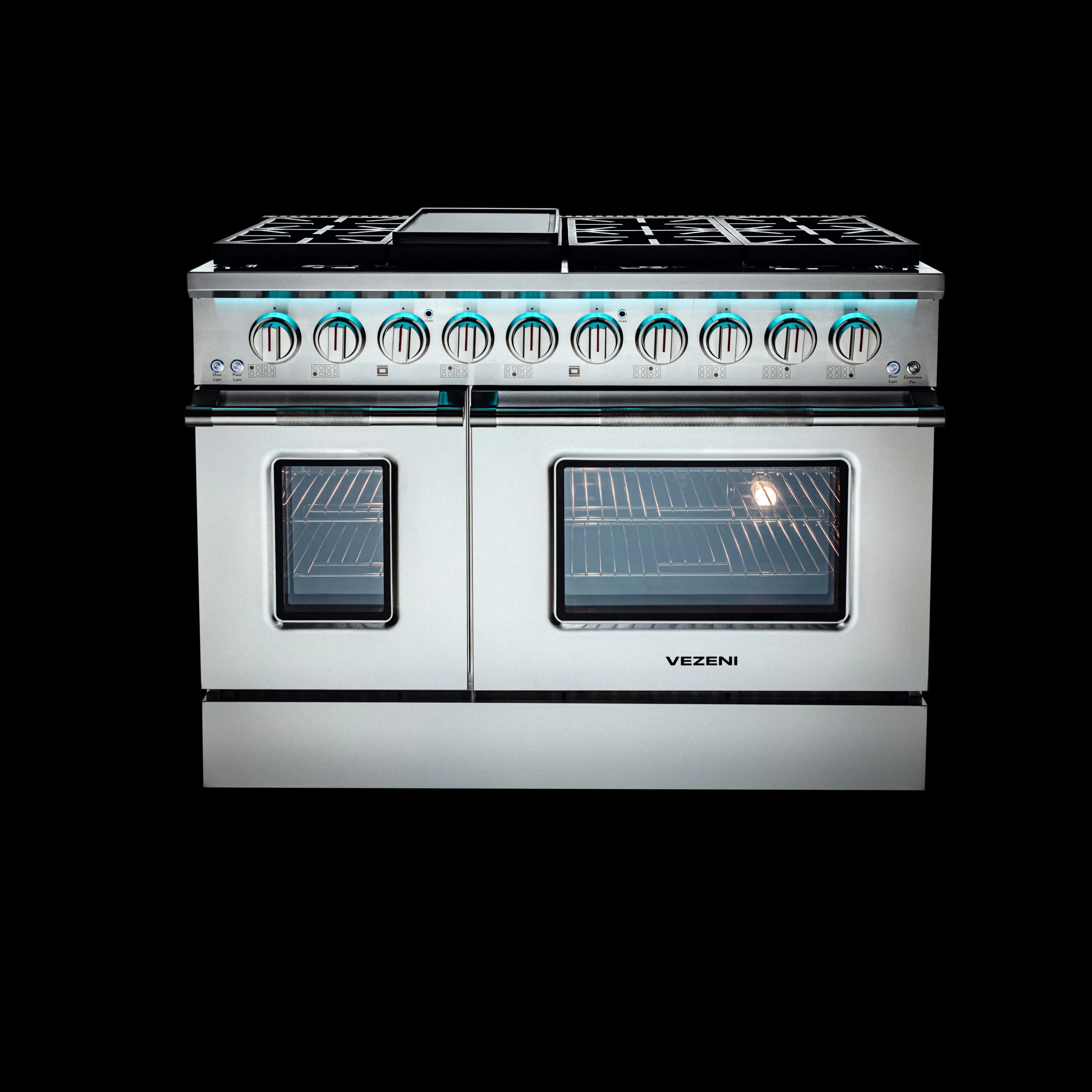 VEZENI 48″ Dual Fuel Range | Innovation Meets Style